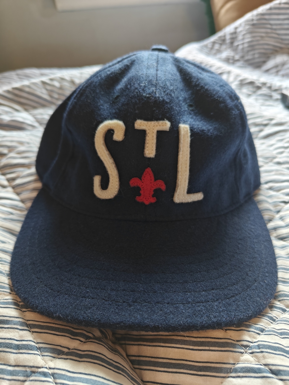 Vintage Ebbets Field Flannels St. Louis Cardinals STL Ballcap 100% Wool US Made